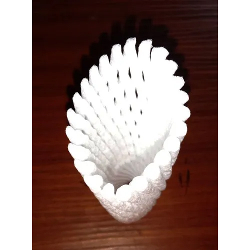 Plastic Fruits Protection Foam Net - Polypropylene Material, White Color | Lightweight, Durable, Uv Resistant, Eco-friendly
