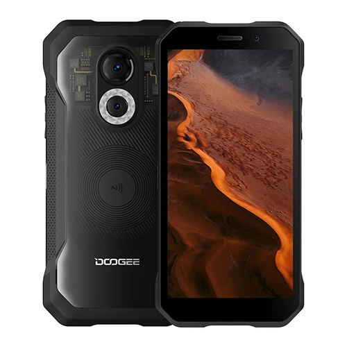 DOOGEE S61 Pro - Plastic Body, Color Display | Android Operating System, Black Color, Warranty Included
