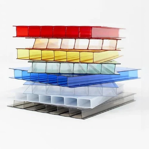 मल्टीवॉल पॉलीकार्बोनेट रूफिंग शीट - रूफों स्त्रुक्टुरेस प्राइवेट लिमिटेड