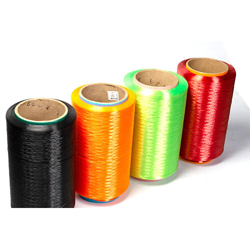 Polyester Idy Yarn - 100% Polyester, 14 Kg Rolls, Multiple Color Options | Durable, Washable, Soft Texture, Excellent Drape, Resistant To Shrinkage And Pilling