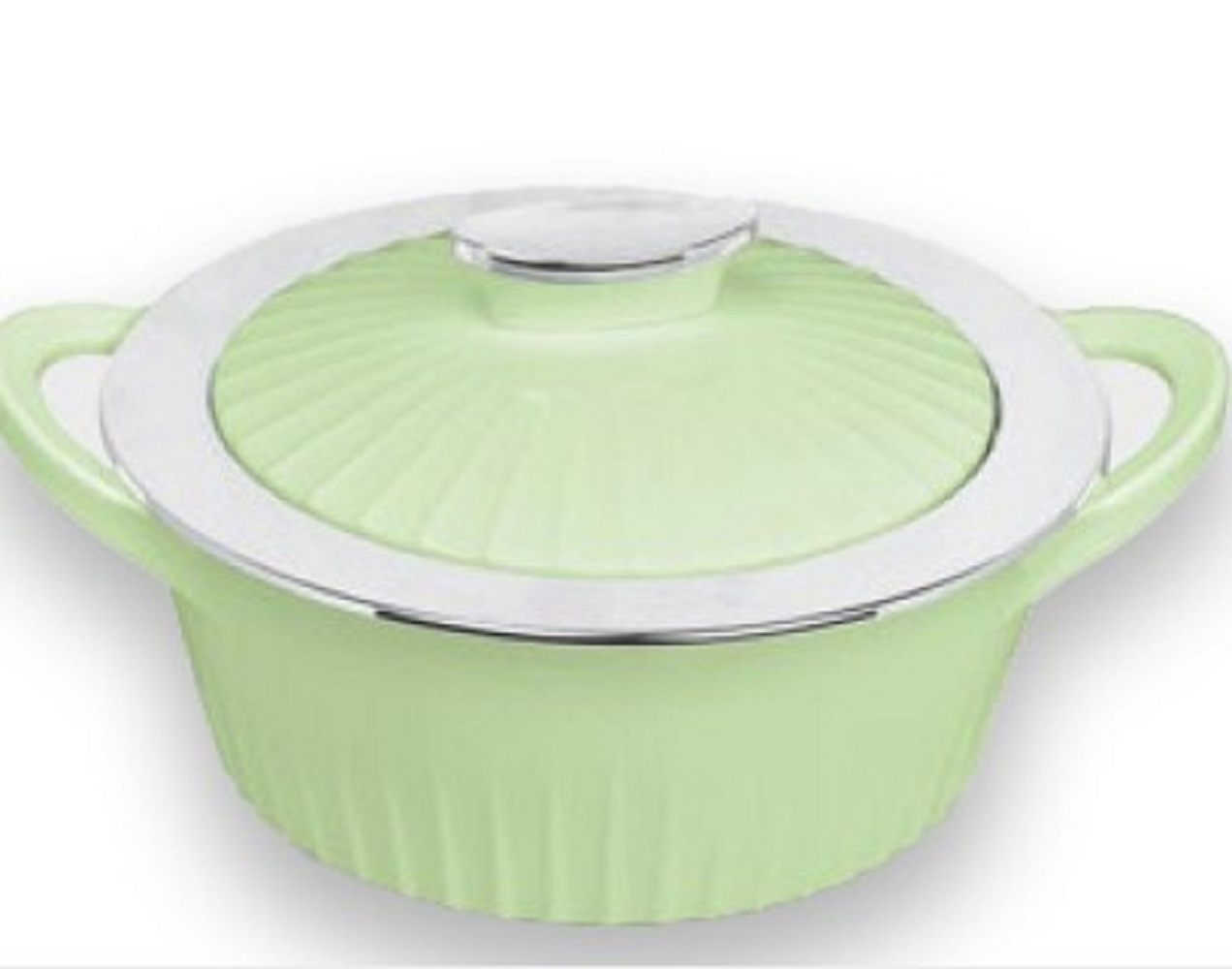 Ceramic Casserole - Stainless Steel & Glass Material, Large Size, Black Color - Includes Lid, Versatile For Cooking And Storing, Dishwasher Safe