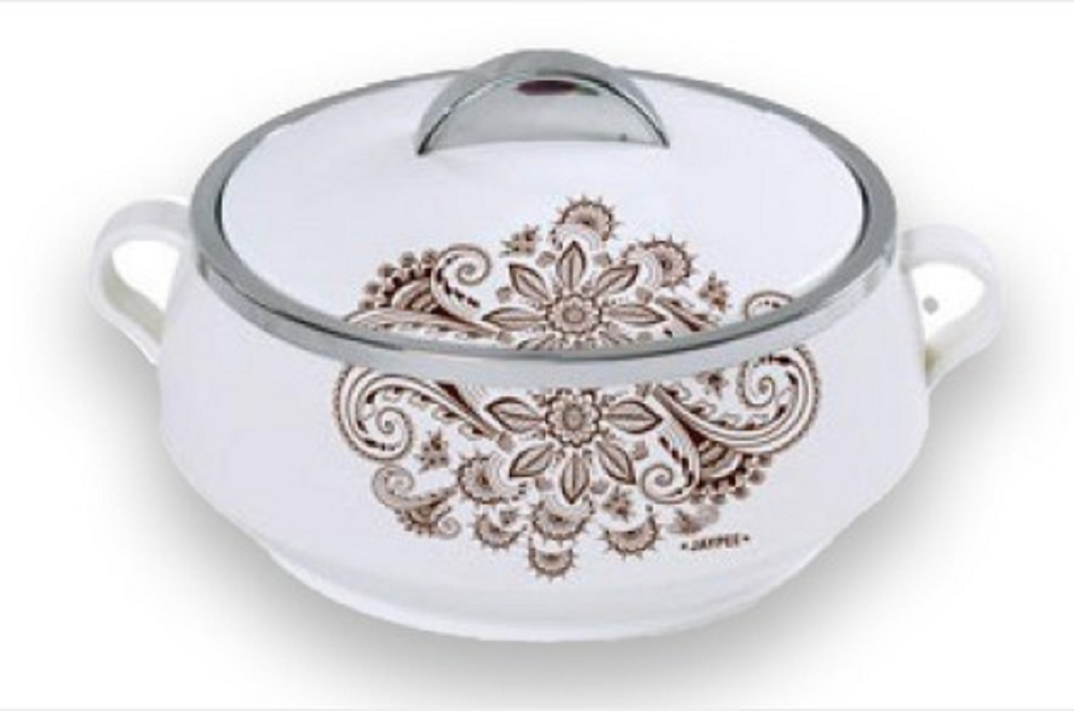 Ceramic Casserole - Stainless Steel & Glass Material, Large Size, Black Color - Includes Lid, Versatile For Cooking And Storing, Dishwasher Safe