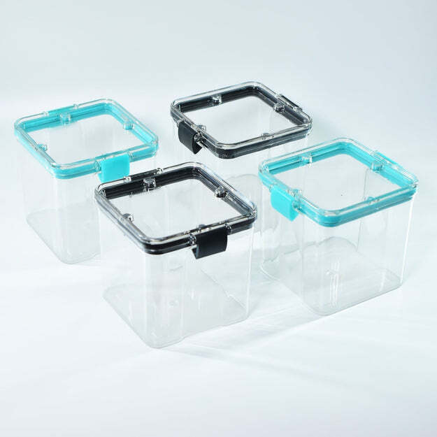 4pc Square Container 700ml Used For Storing Types Of Food Stuffs And Items