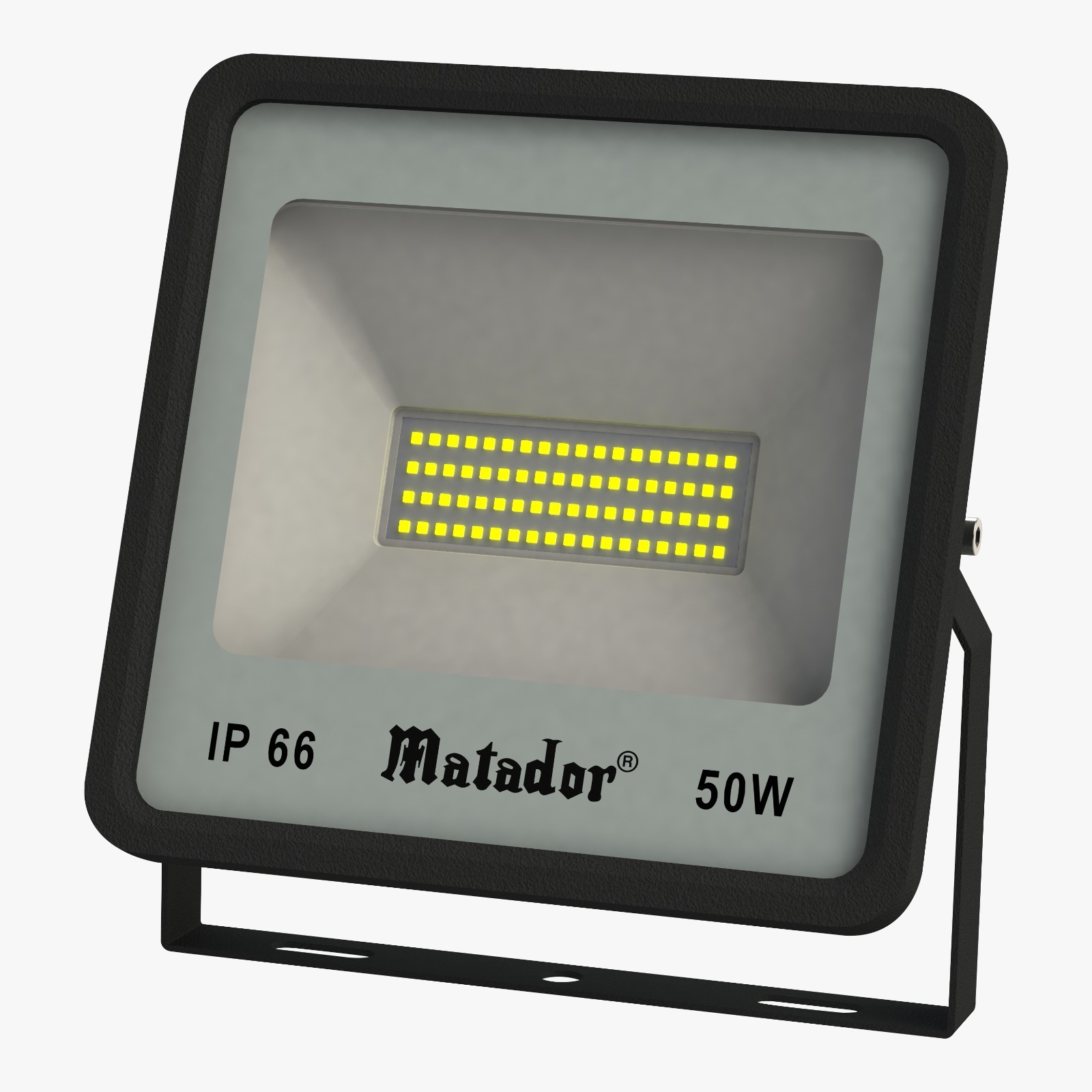 M Led Fl Ace Flood Light Luminaire - Color: Black
