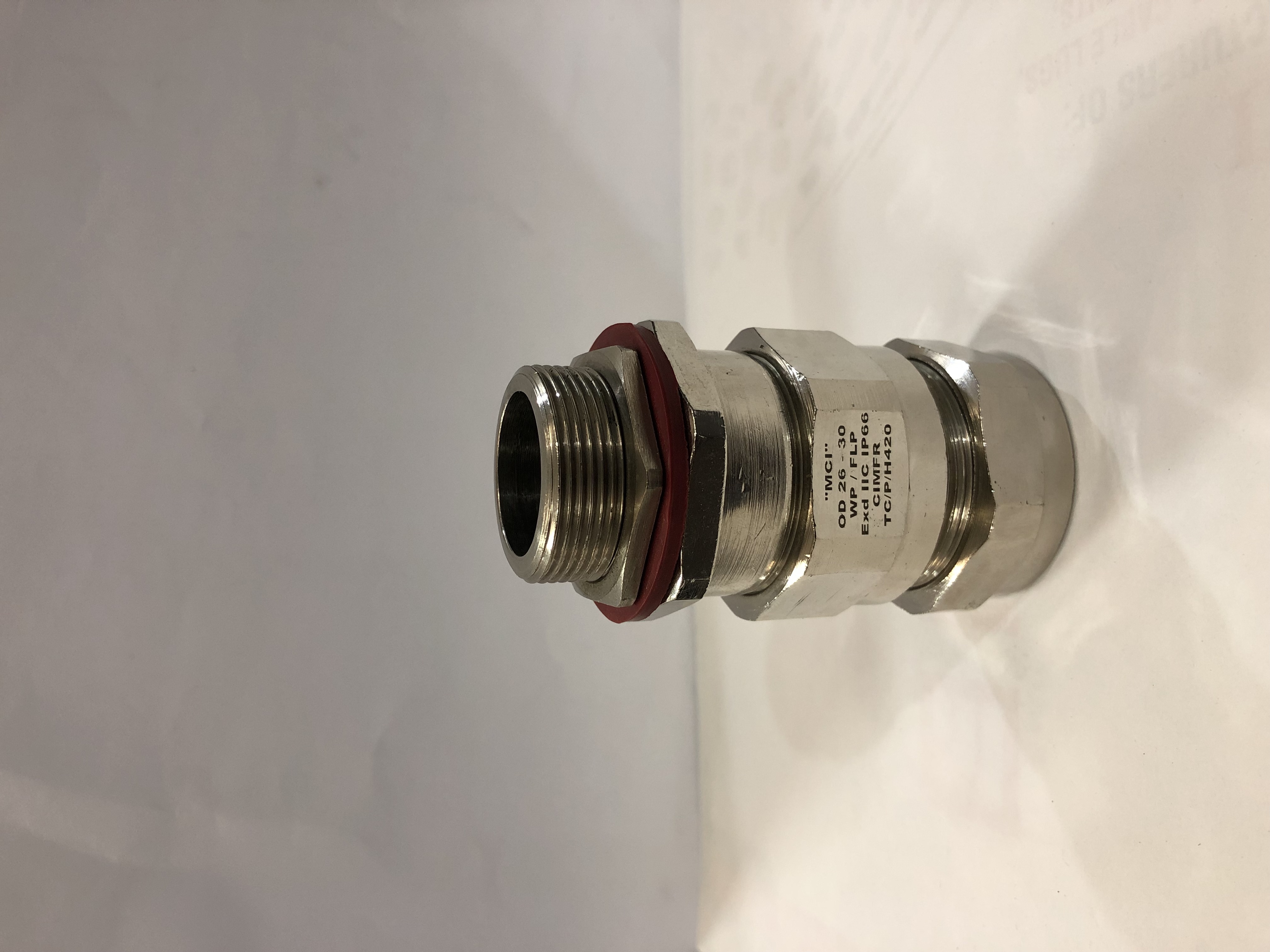 Flp Glands - Nickel Plated Brass, Ip 66 Protection, All Sizes Available | Flame, Corrosion, Rust Resistant For Cable Jointing Applications