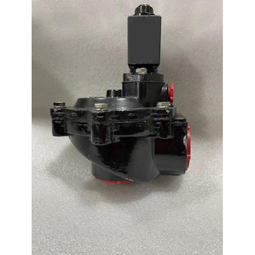 Pulse Solenoid Valve - Black Finish | Industrial Usage For Optimal Performance