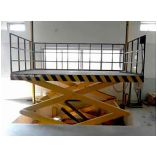 Pit Mount Hydraulic Scissor Lift - Material: Stainless Steel