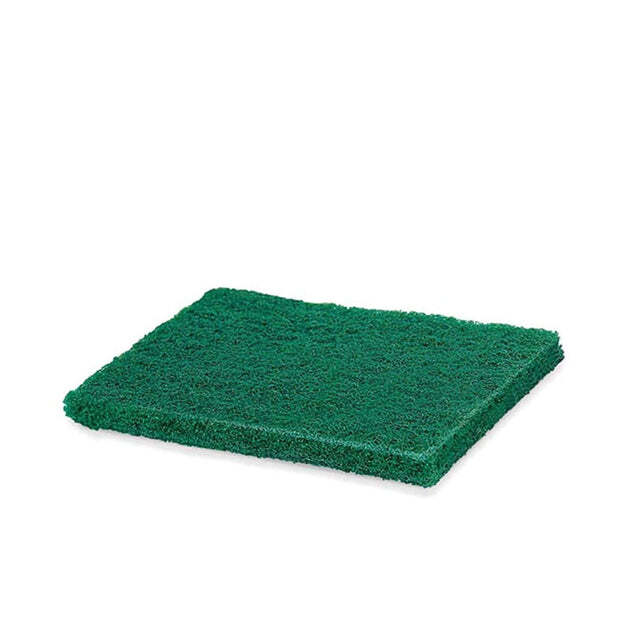Scrub Sponge Cleaning Pads Aqua Green 10pcs (3410)