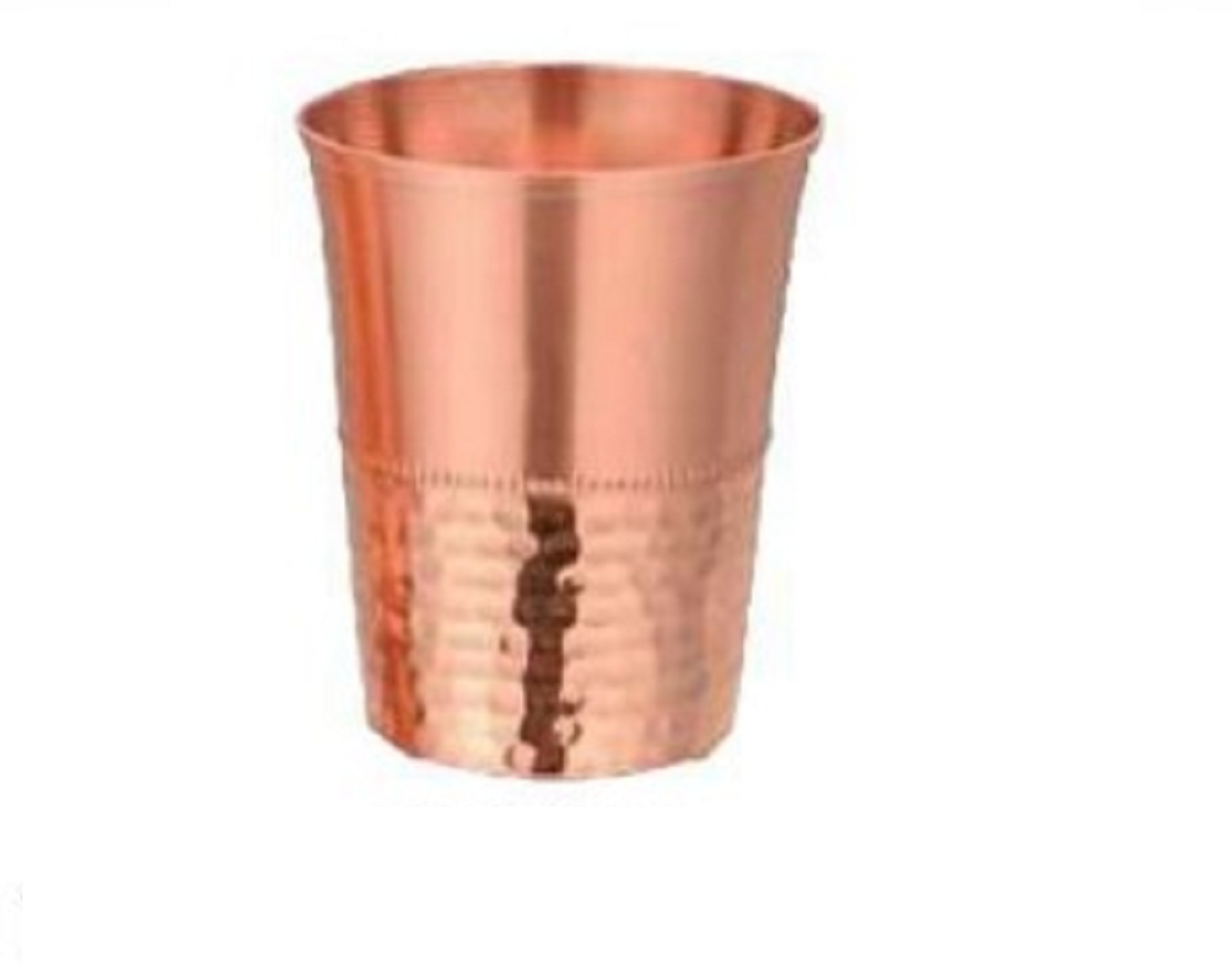 Copper Bottom Hammer - Handcrafted Copper Bottle & Glass Set | Ergonomic Design, Timeless Beauty, Antimicrobial Properties