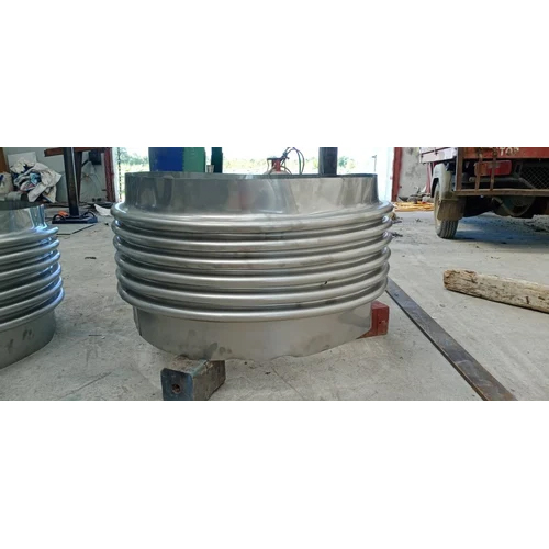 Round Bellow - Stainless Steel, Various Sizes Available - Silver Finish, Suitable for Industrial Applications