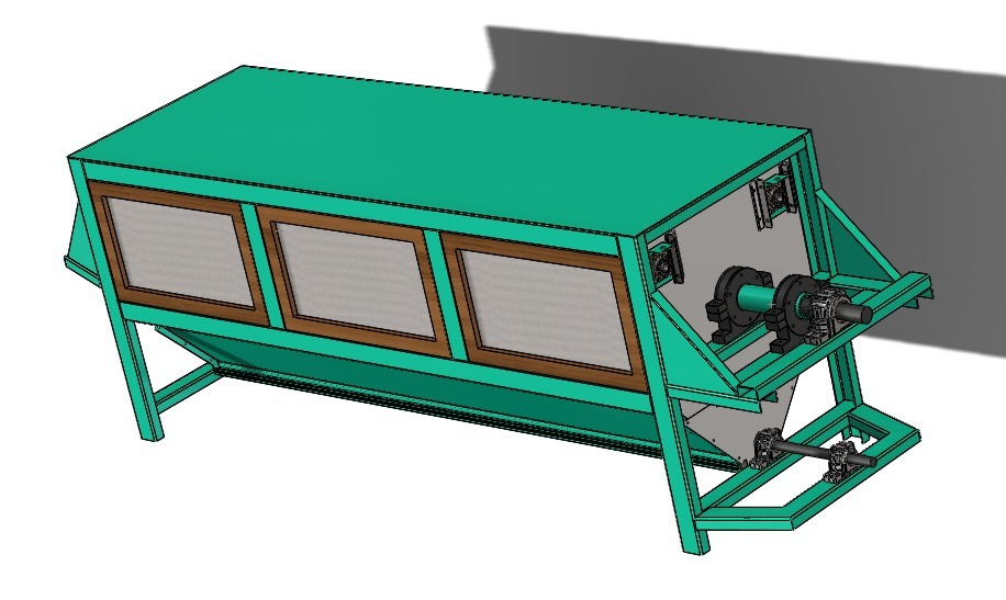 440v Centrifugal Machine - Material: Mild Steel