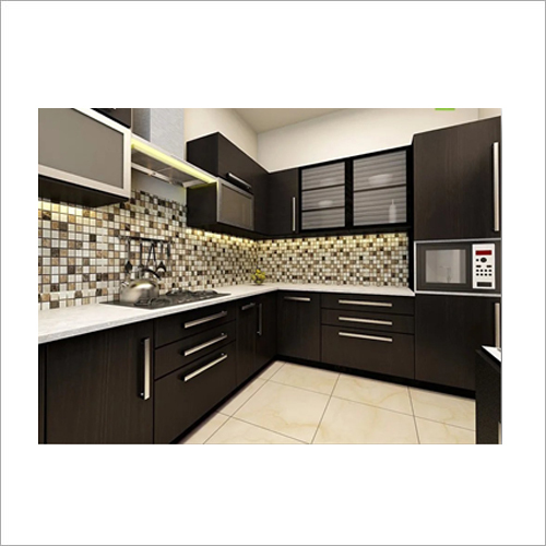 Eco-friendly L Type Kitchen Design