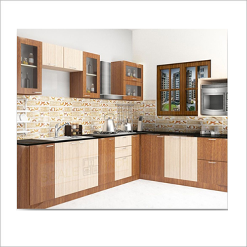 Eco-friendly L Type Kitchen Design