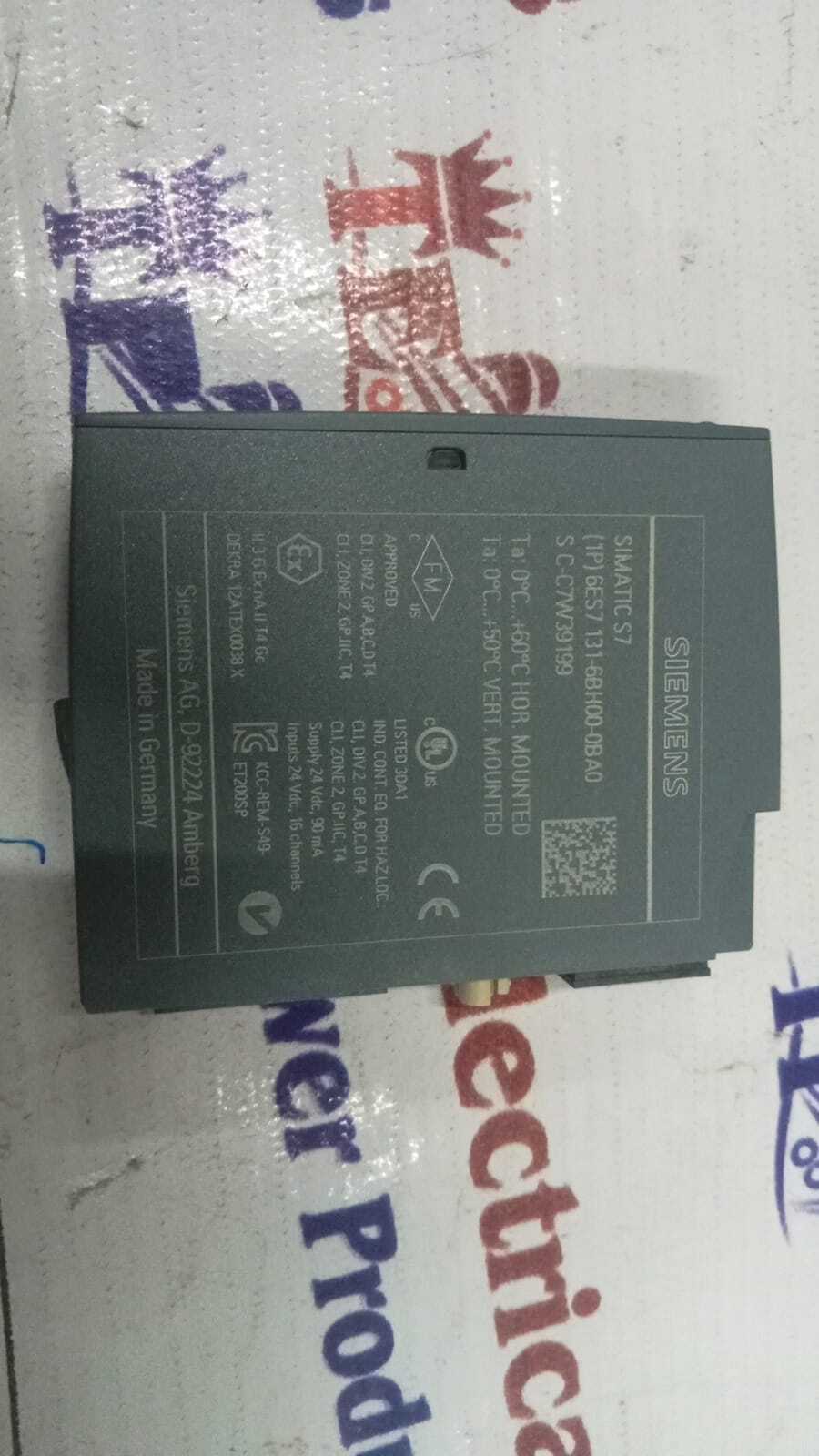 Siemens 6es7-131-6bh00-0ba0 Plc - Digital Input Module Di 16x 24vdc, Process Control, High Performance, Reliable Operation, Remote Monitoring