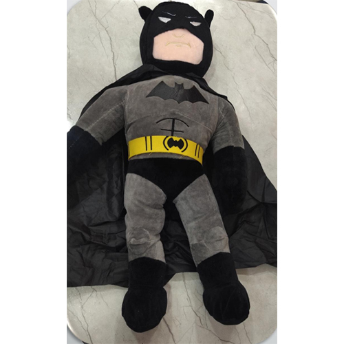 Batman Soft Toy - Full Stuffed, 40cm Size, Black Color | Ideal For Children's Playtime And Imagination