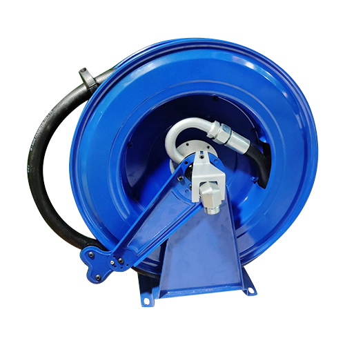 Blue Manual Fuel Hose Reel