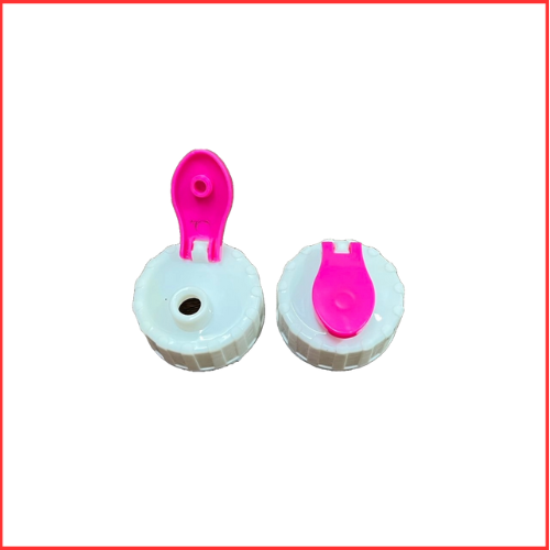 38 Mm Flip-top Plastic Cap - Plastic Material, 38 Millimeter Diameter, Available In All Colors | Lightweight, User-friendly, Customizable Options