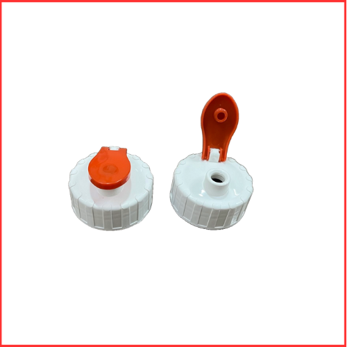 38 Mm Flip-top Plastic Cap - Plastic Material, 38 Millimeter Diameter, Available In All Colors | Lightweight, User-friendly, Customizable Options