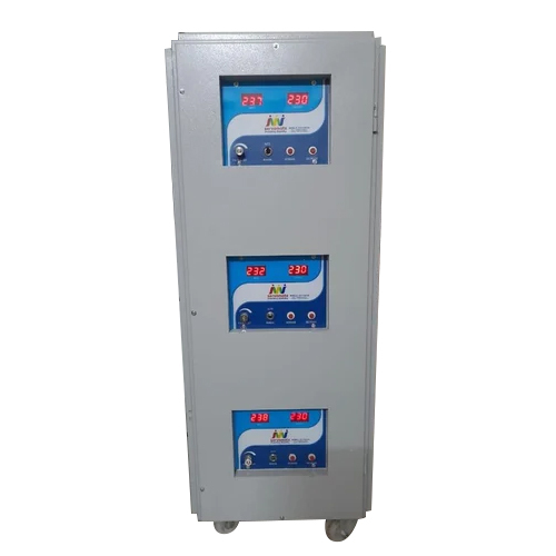 Air Cooled Three Phase Servo Voltage Stabilizer By Hcs Power Ventures Private Limited