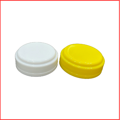 63 Mm Step-dome Cap - Plastic, 63 Millimeter Diameter, All Colors Available | Lightweight, User-friendly, Customizable For Jars