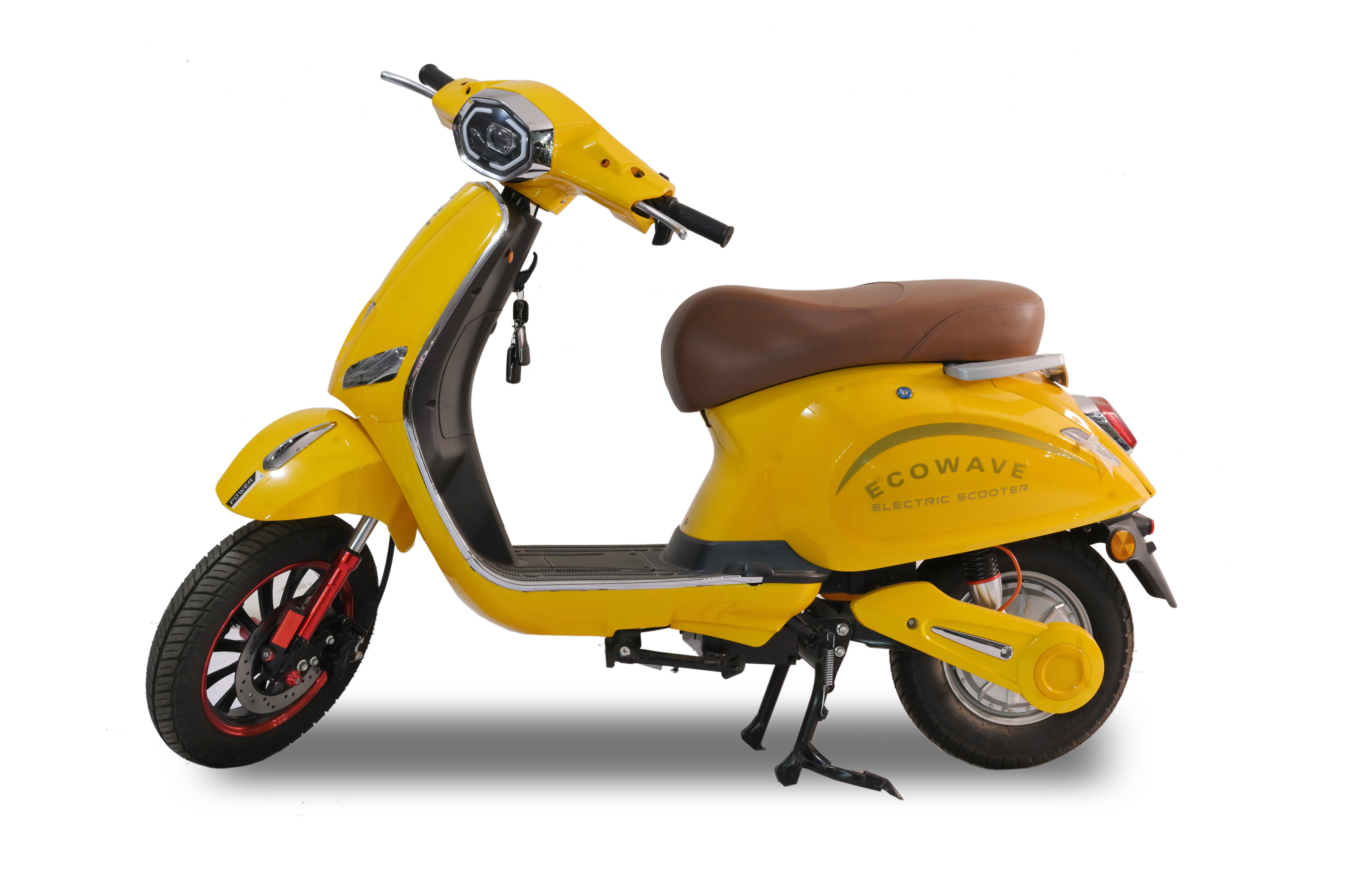 Super Power Yellow Electric Scooter