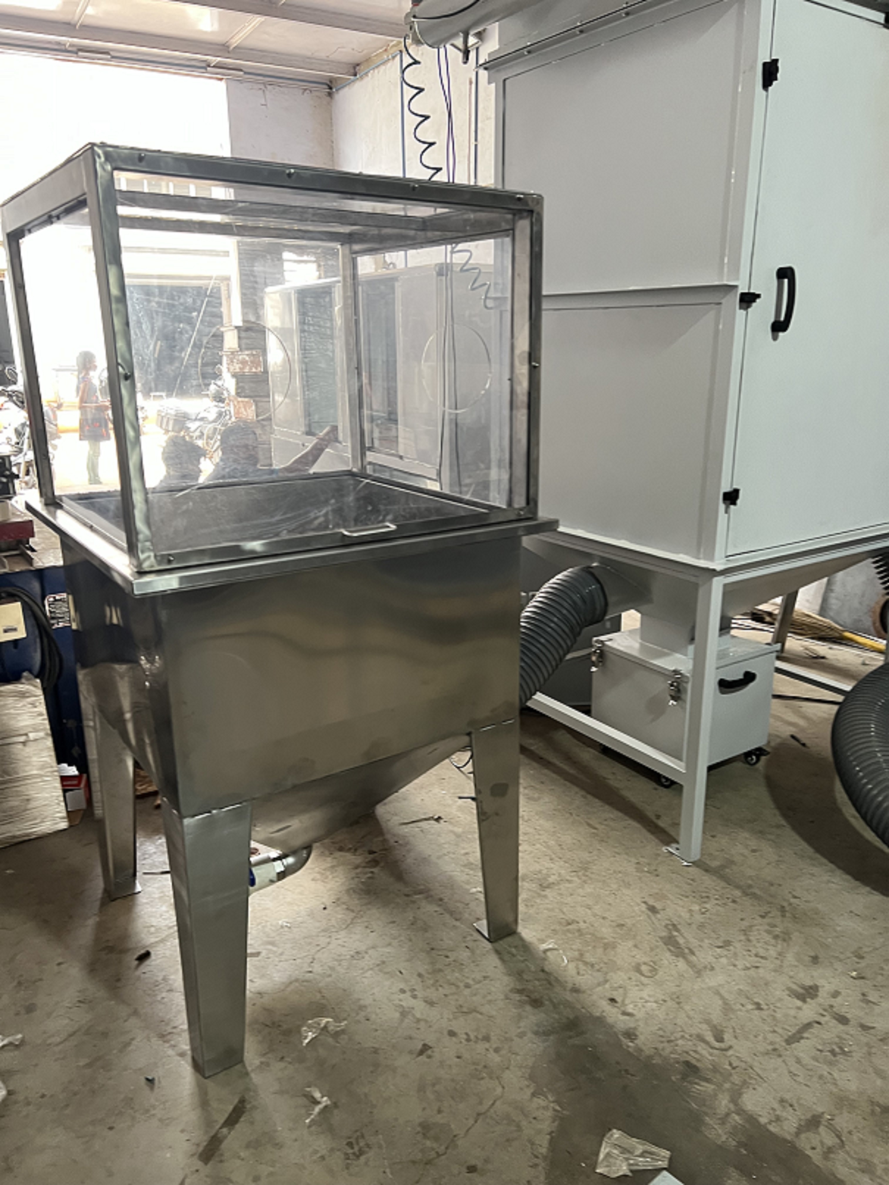 Cotton Filter Cleaning Booth