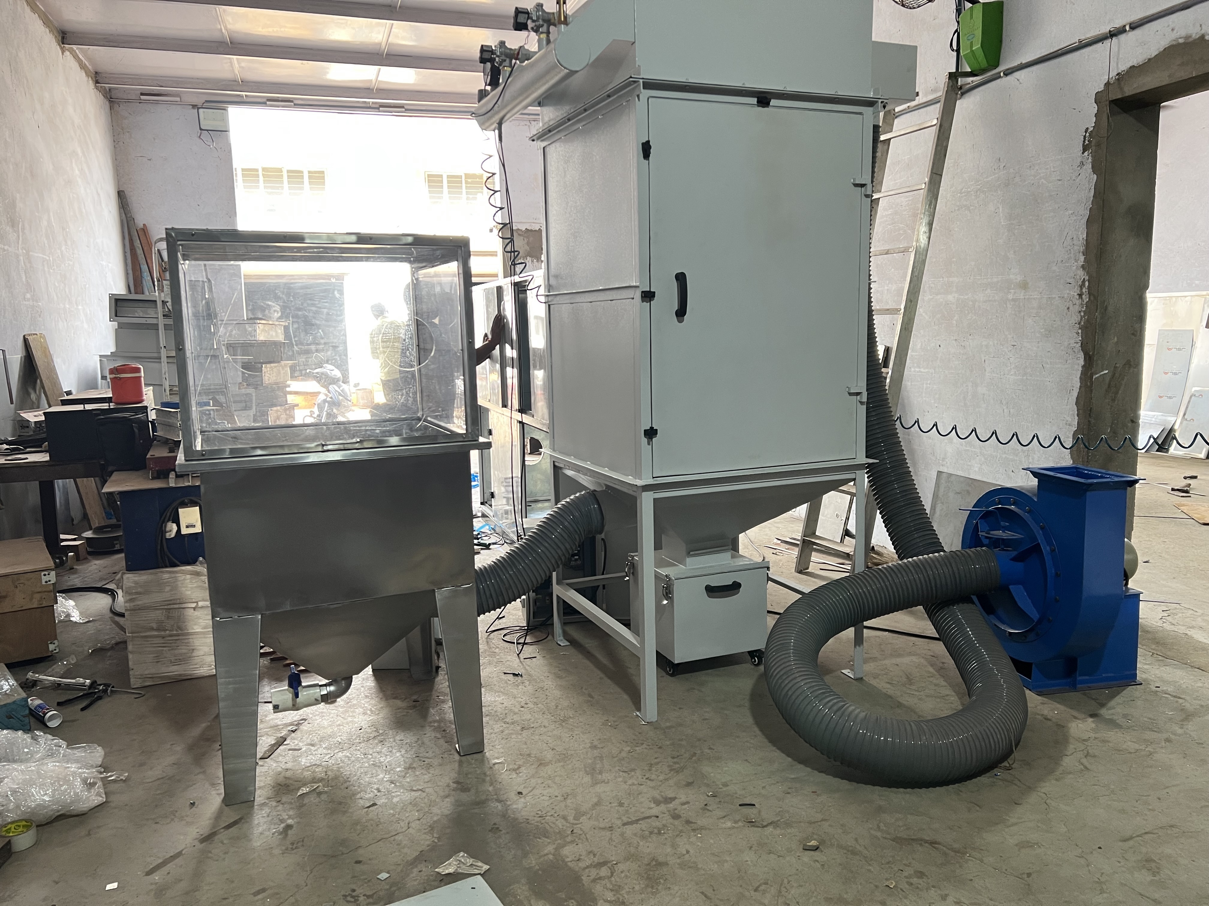 Cotton Filter Cleaning Booth