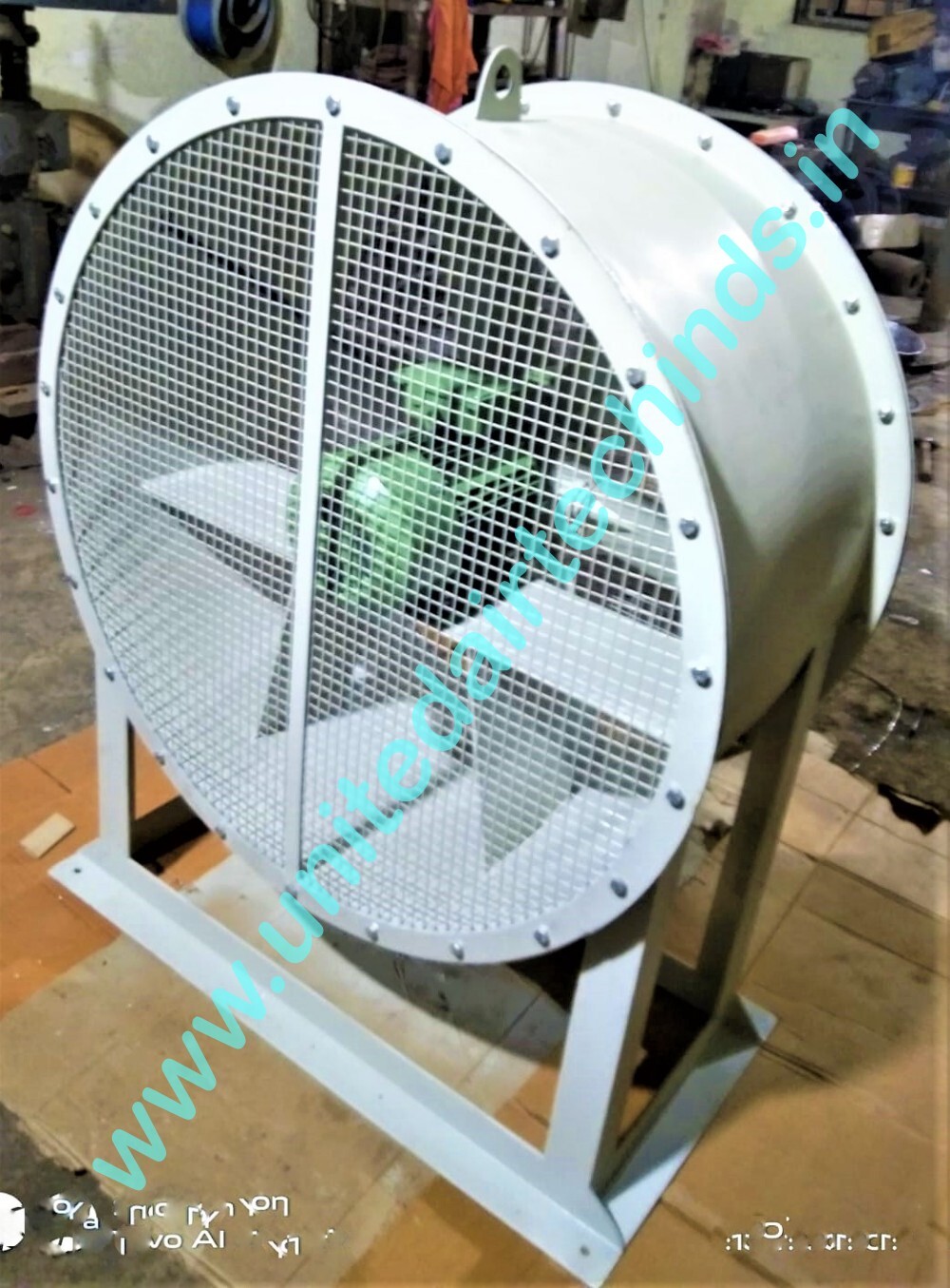 Grey Customizable Duct Man Cooler For High Airflow Capacity In Siemens