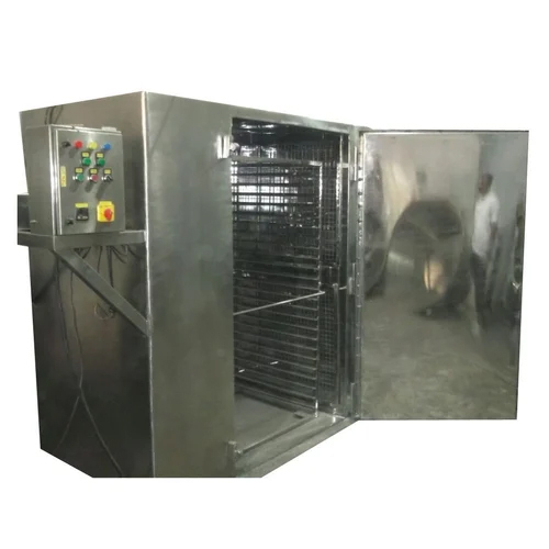 Tray Dryer - Stainless Steel, 1000-1500 Kilograms | Semi-automatic Control, Warranty Included