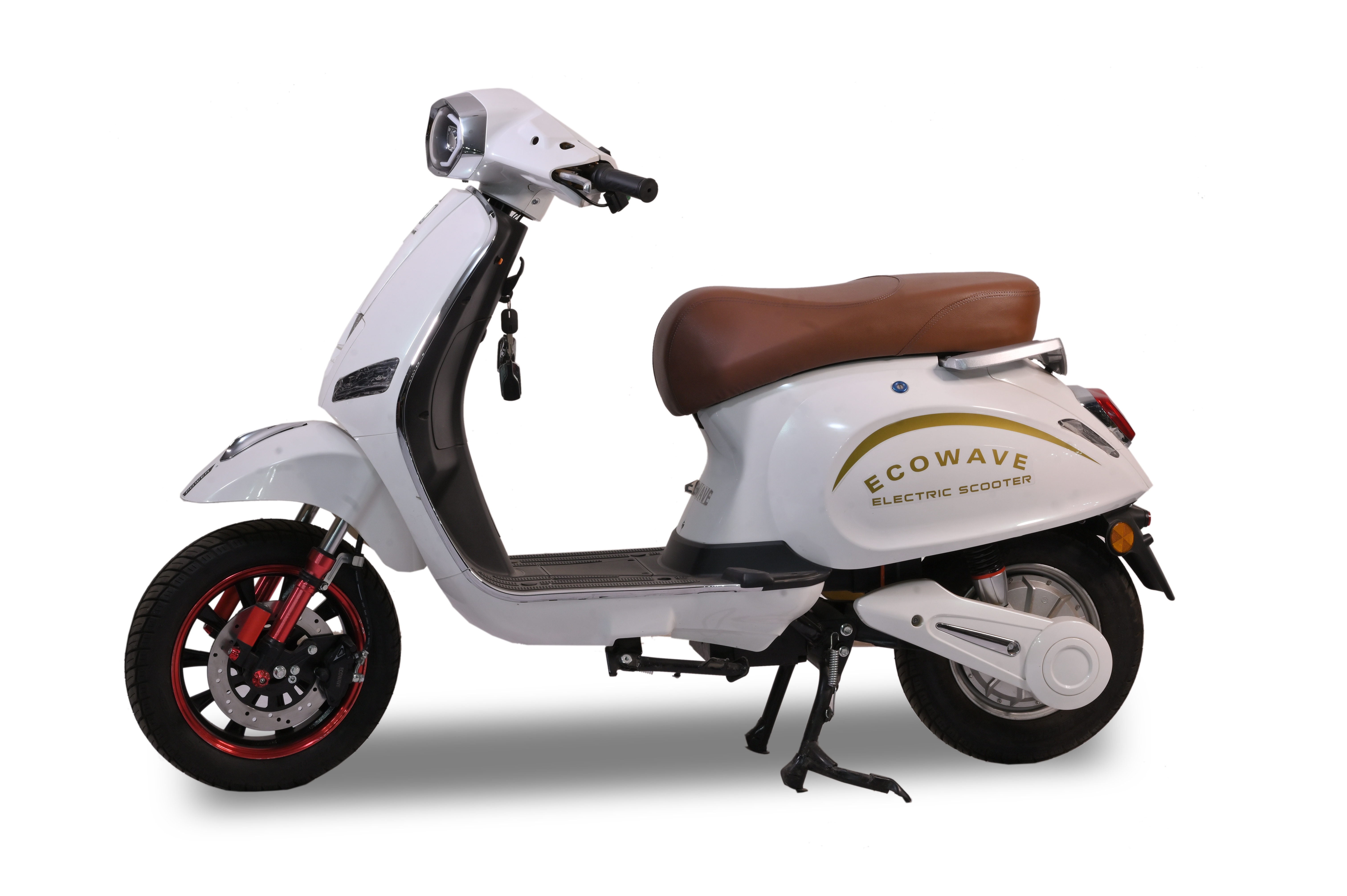 Super Power White Electric Scooter