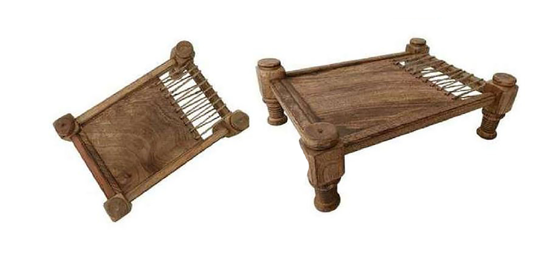 Cart Platter Trolley With Mango Top