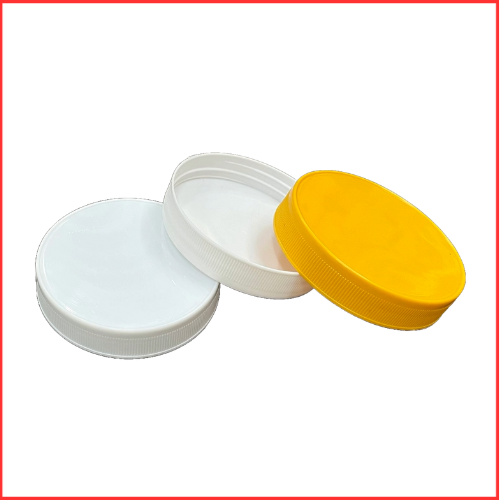 83 Mm Cap With Lines - Plastic, 83 Millimeter Diameter, Customizable Color Options, Screw Cap Type For Jars, Warranty Included