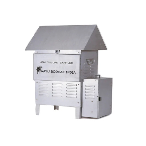 ब्रशलेस मोटर के साथ स्टेनलेस स्टील हाई वॉल्यूम एयर सैंपलर