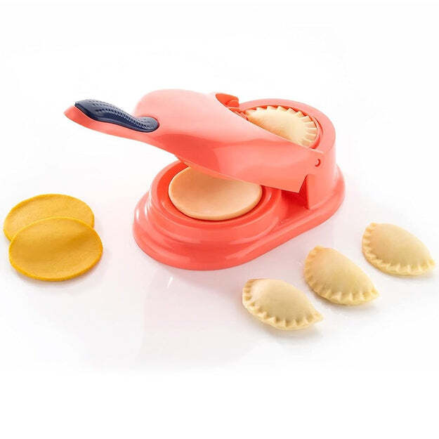 Dumpling Press Mould For Gujiya Ghughra Momos Making 2 In 1 Dumpling Maker Mould Machine Kitchen Dumpling Making Tool (5302)