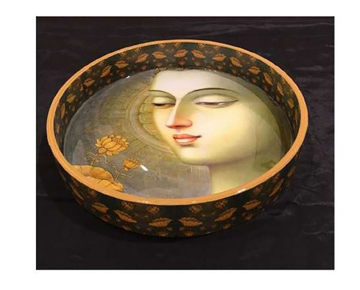 Wooden Designer Square Platter