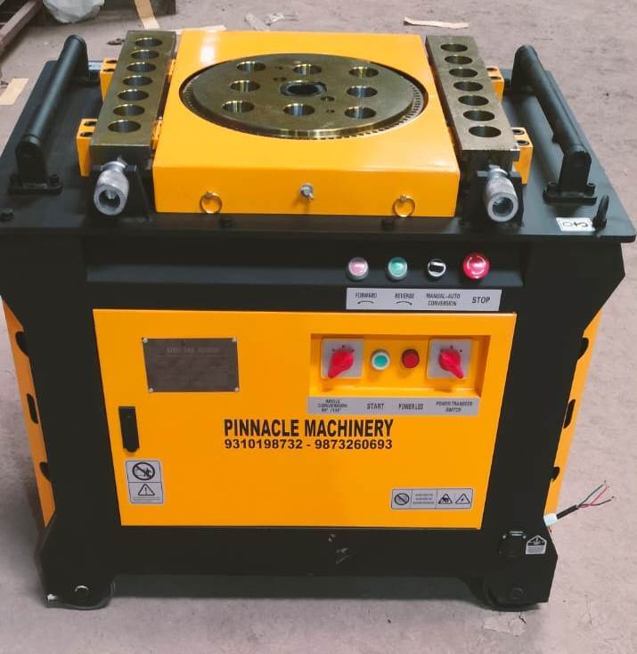 Movable Tmt Bar Bending Machine - 3 Phase Motor, 440 Volt, 400 Kg | Semi-automatic, High Strength, Fast And Economical
