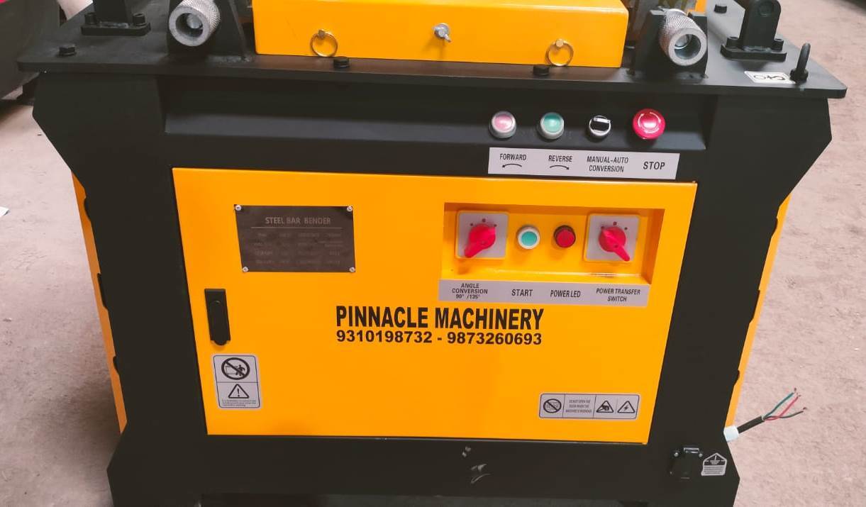 Movable Tmt Bar Bending Machine - 3 Phase Motor, 440 Volt, 400 Kg | Semi-automatic, High Strength, Fast And Economical