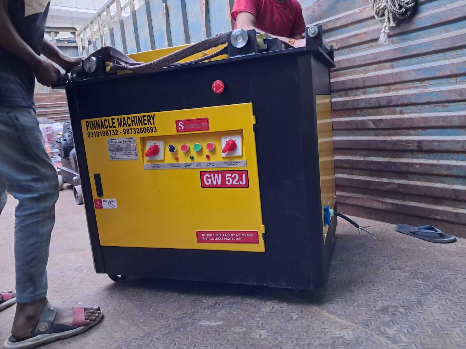 Movable Tmt Bar Bending Machine - 3 Phase Motor, 440 Volt, 400 Kg | Semi-automatic, High Strength, Fast And Economical