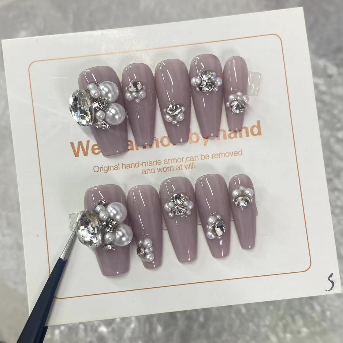 Ladies Long Nails - Color: Different Available