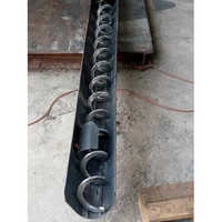 ग्रे फ्लेक्सिबल स्क्रू कन्वेयर