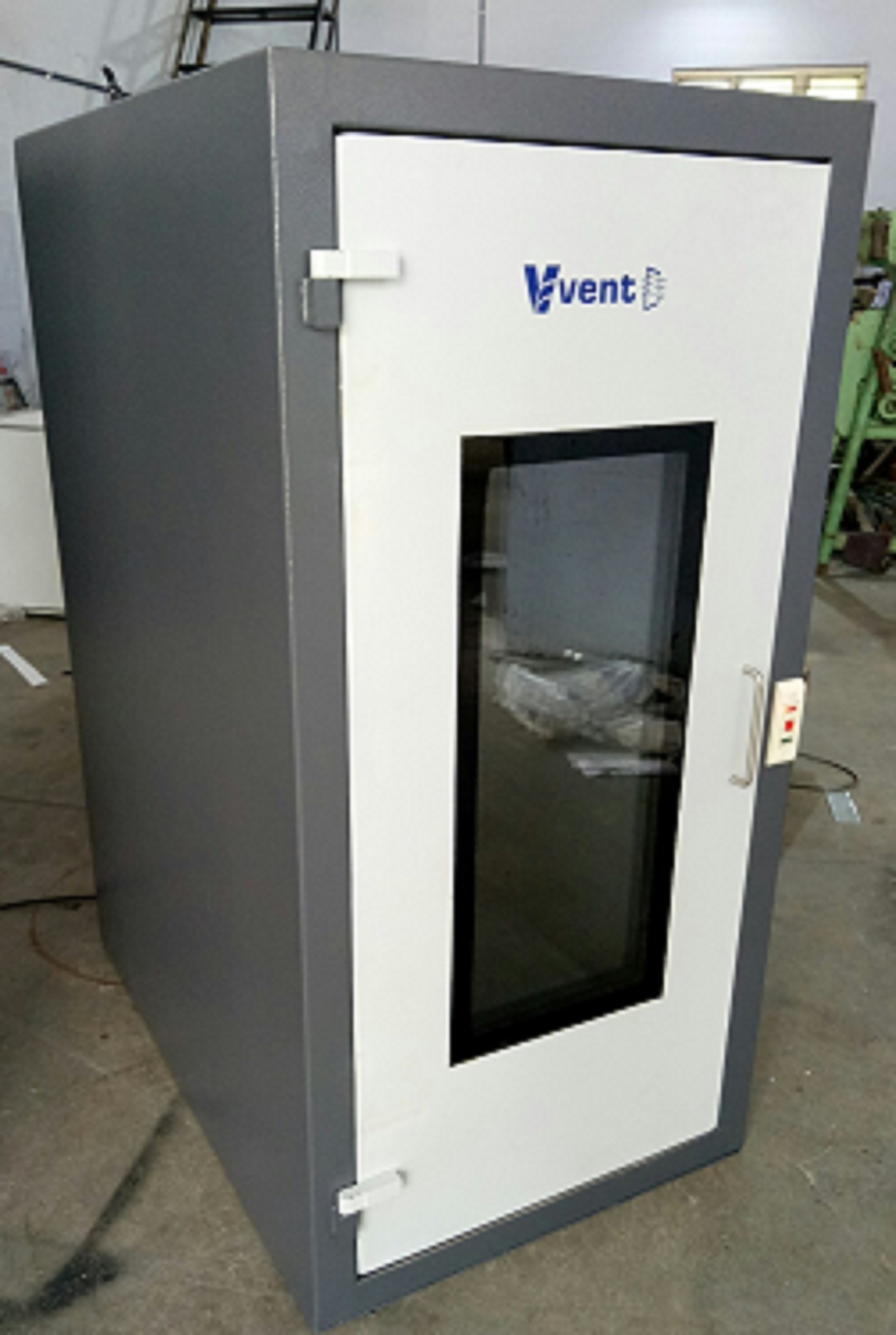 Vent-air Pass Box - Stainless Steel/ss316l, 30x24x24 Inches | Double Walled Design, Uv Light With Interlock, Electromagnetic Door Release