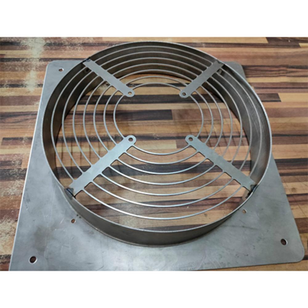 Sheet Metal Pressed Motor Housing - Stainless Steel, CNC Machined, Micro Machining Enabled, Coated Surface Finish | Industrial Machine Application