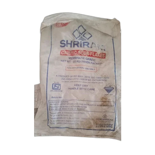 Caustic Soda Flakes - 50 Kg Bag, 99% Purity, CAS No 1310-73-2 | Industrial Grade, Solid Physical Form, Room Temperature Storage