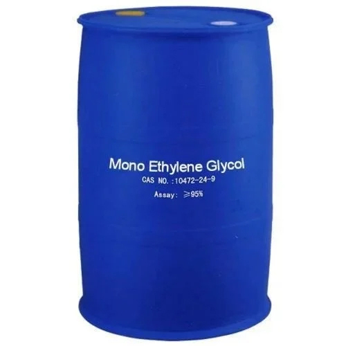 Monoethylene Glycol - Industrial Grade Liquid, 99% Purity, 230 kg Drum, Room Temperature Storage