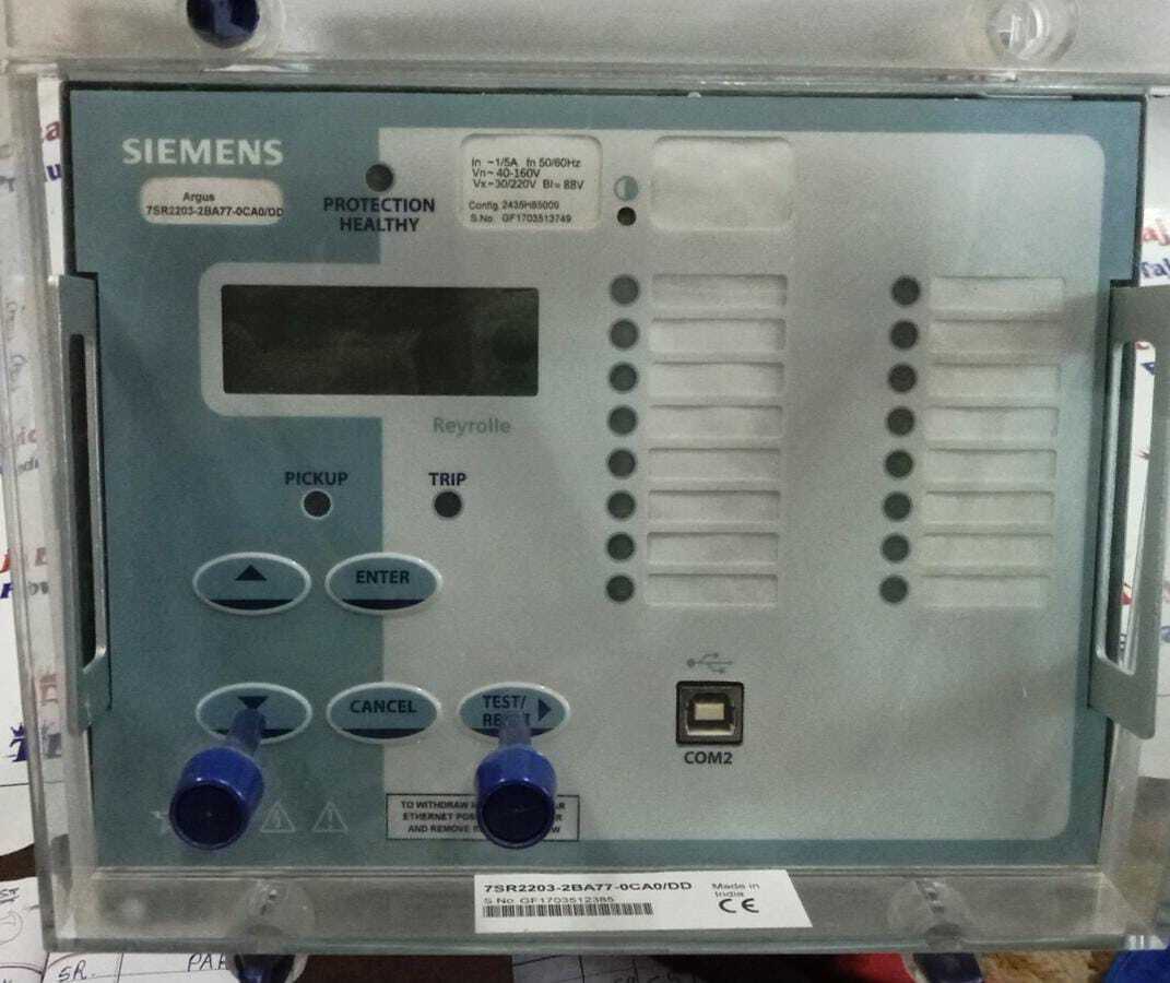 Siemens 7sr2203-2ba77-0ca0/dd Relay
