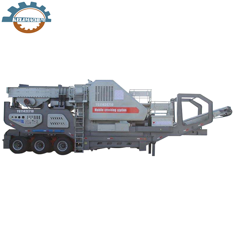 High Capacity Large Mobile Stone Crusher - Capacity: 500 T/hr