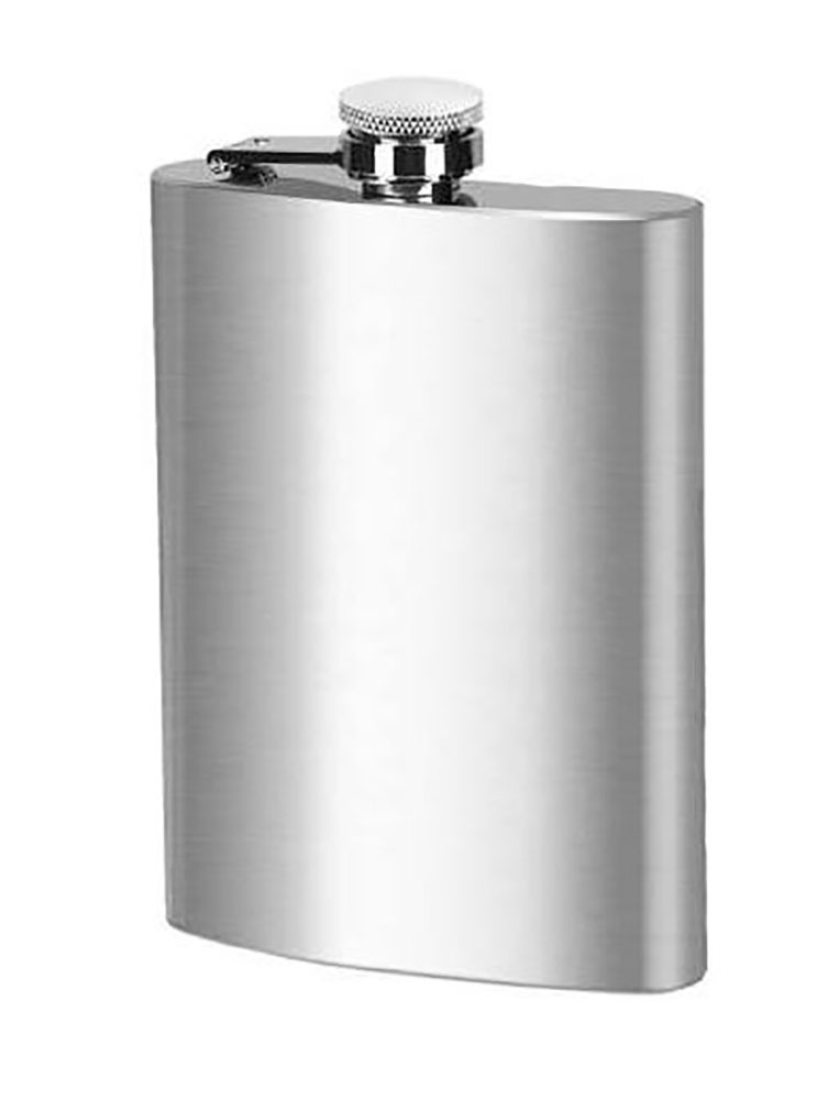 Ss Crocodlie Hip Flask