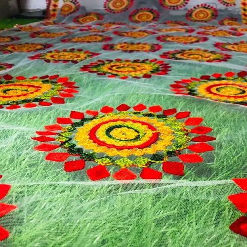 Yellow Phulkari Fancy Dupatta