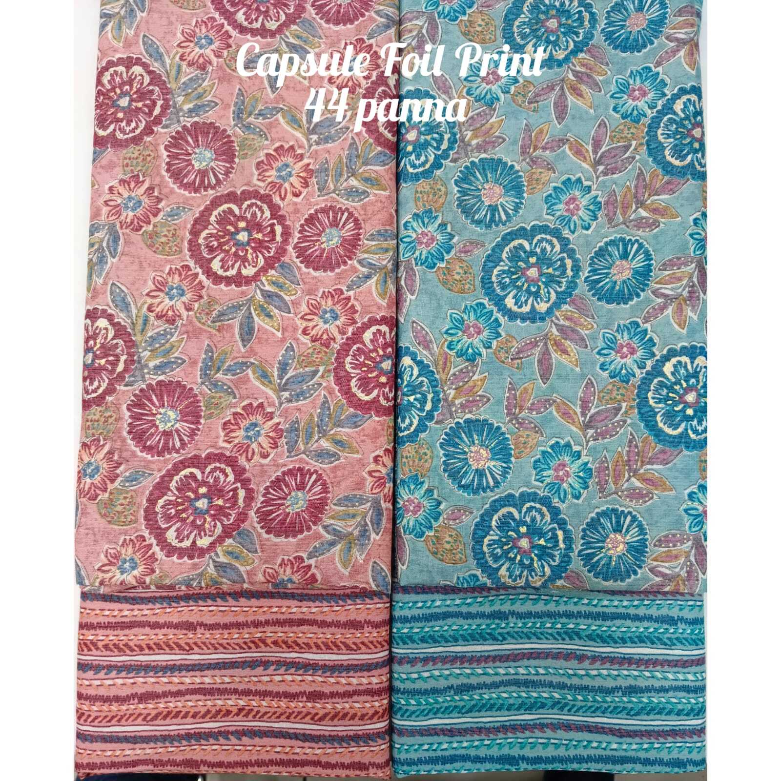 Capsule Foil Print Fabrics