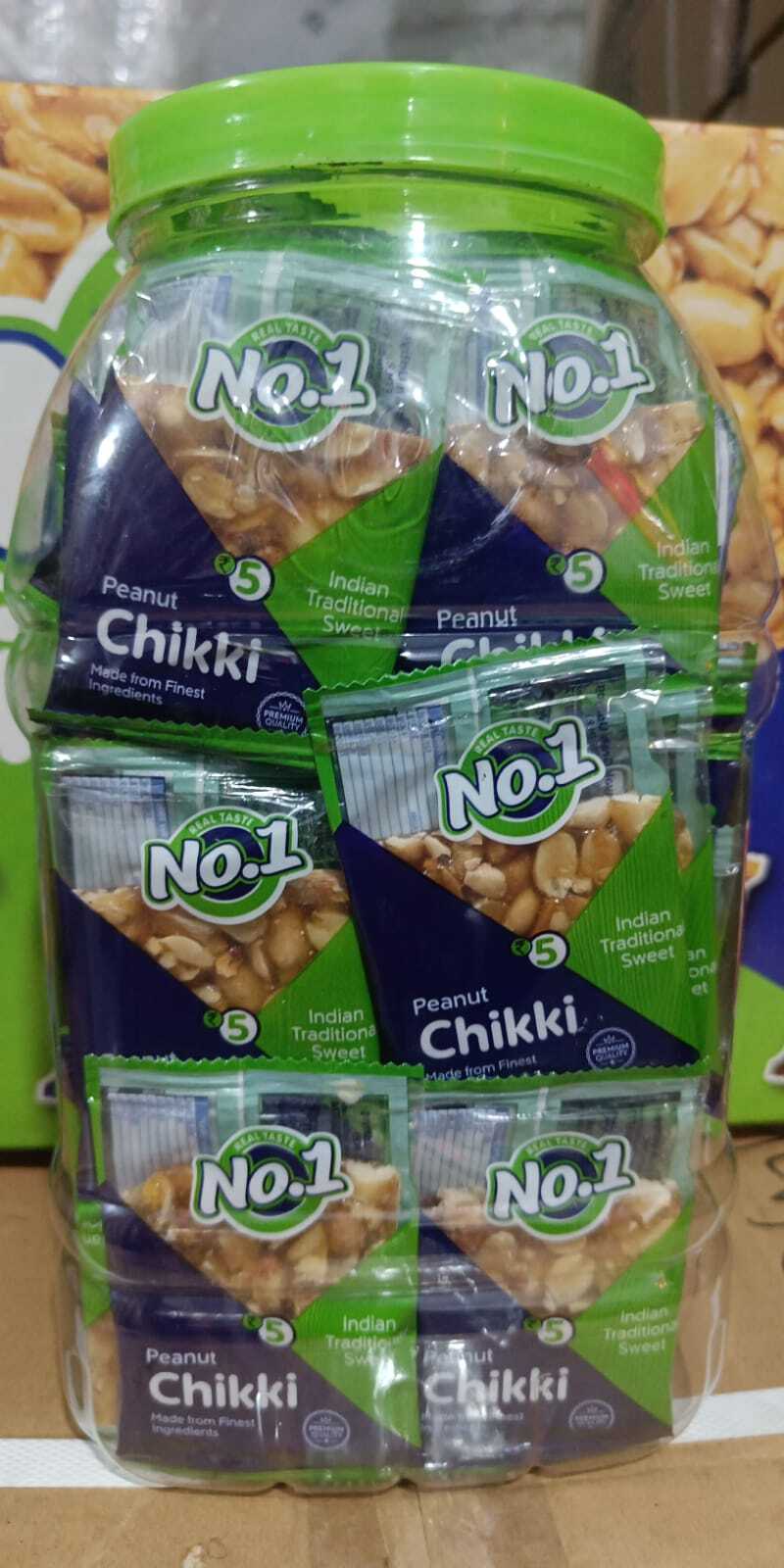 Peanut Chikki Pouch - Solid Sweet Treat | Eggless, Packed With Crunchy Peanuts, Perfect For Snacking And Enjoying Anytime